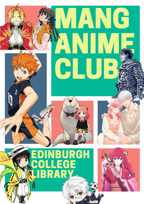 Edinburgh College Library Manga Anime Club